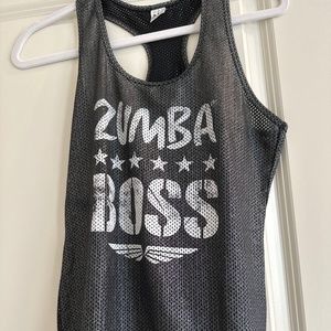 Zumba Boss Top NWOT Size XS